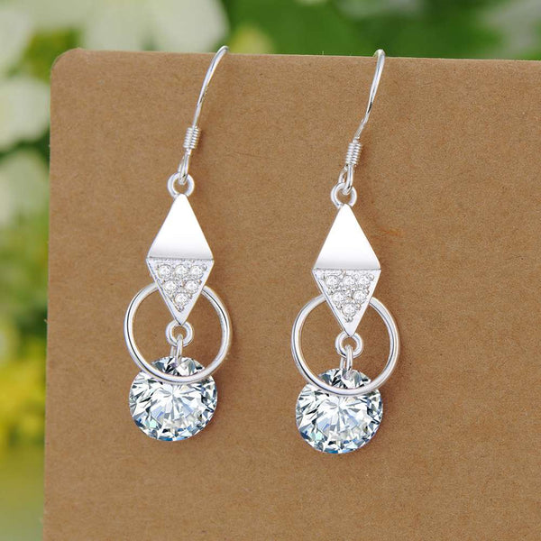 Silver Earrings LSE116