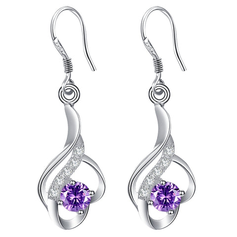 Silver Earrings LSE121