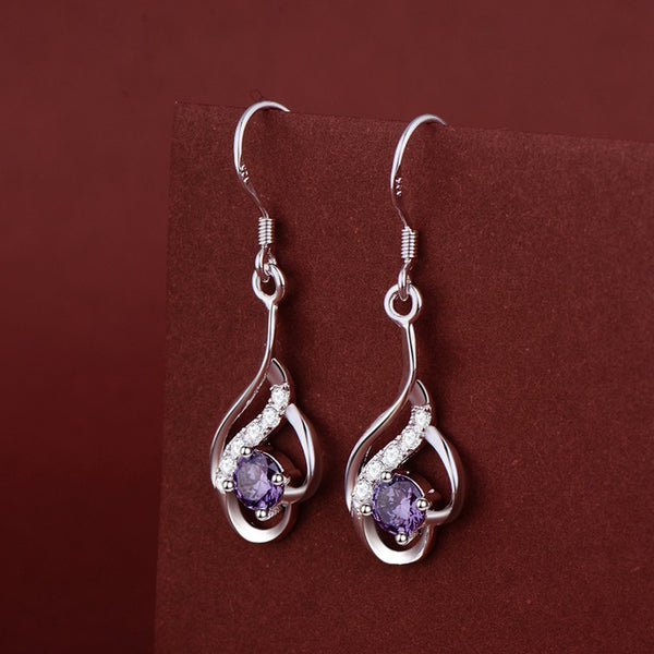 Silver Earrings LSE121