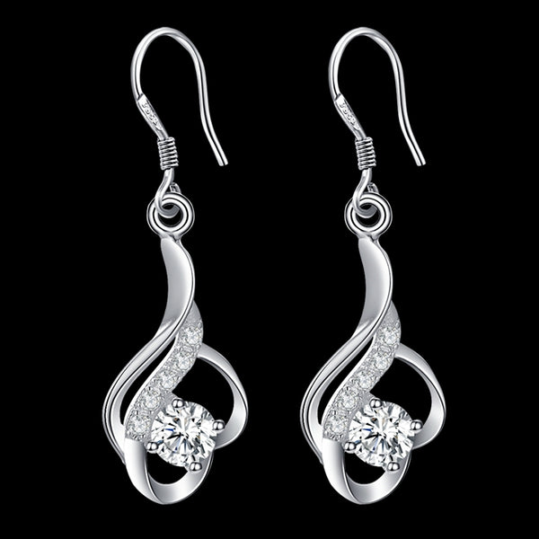 Silver Earrings LSE122