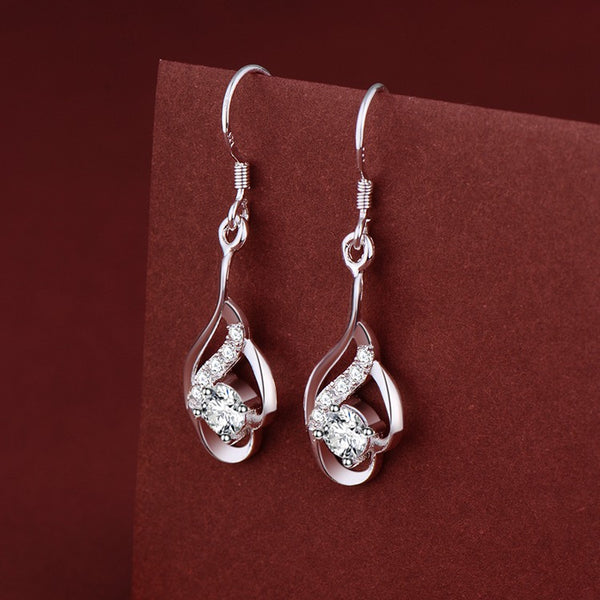 Silver Earrings LSE122