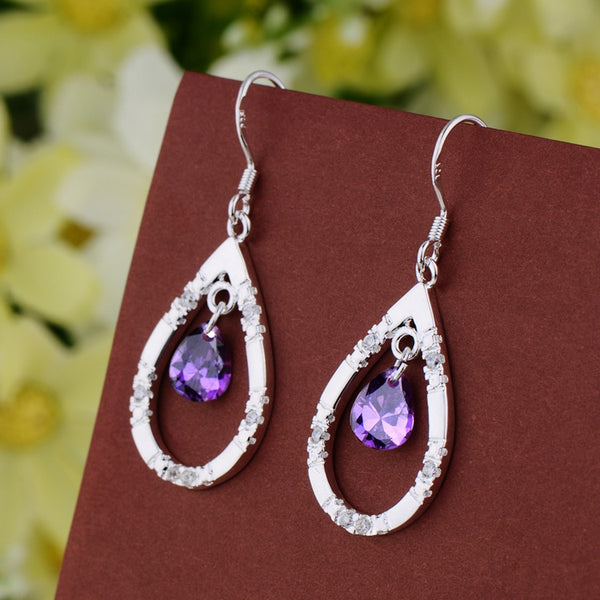 Silver Earrings LSE132