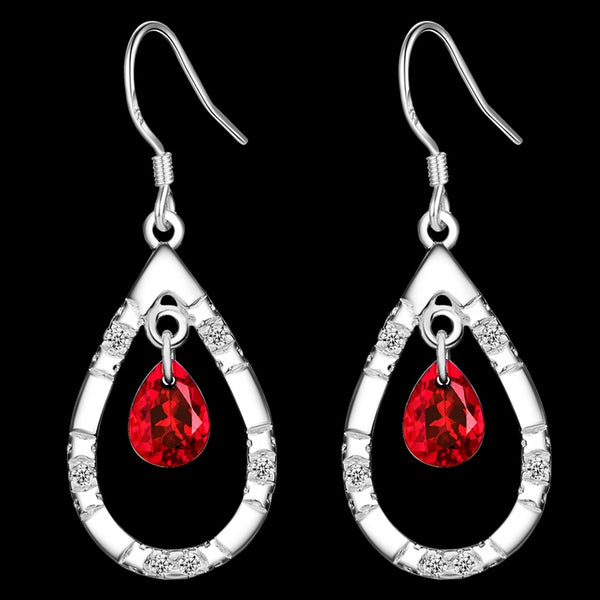 Silver Earrings LSE133
