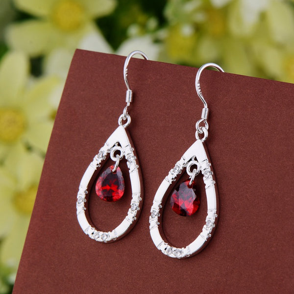 Silver Earrings LSE133
