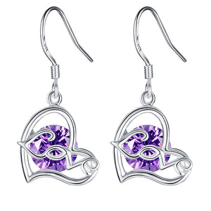 Silver Earrings LSE138