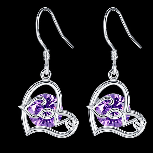 Silver Earrings LSE138