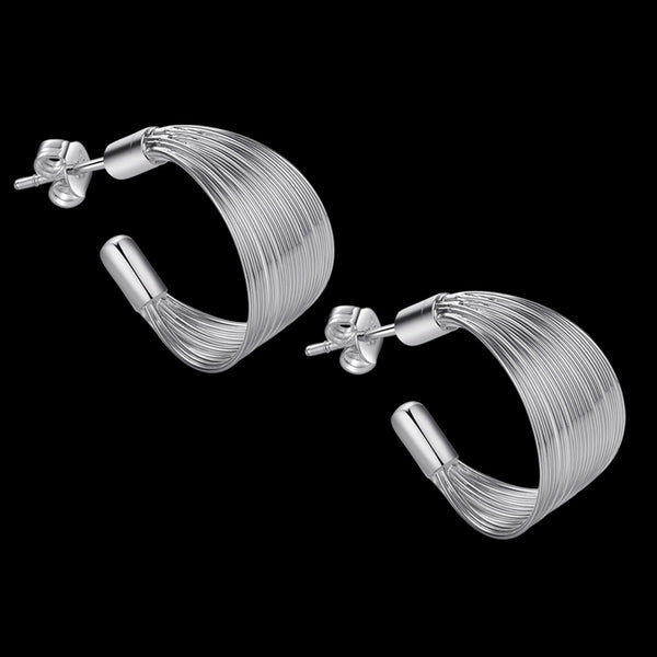 Silver Earrings LSE146