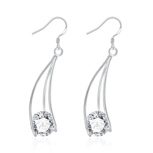 Silver Earrings LSE164