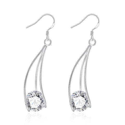 Silver Earrings LSE164