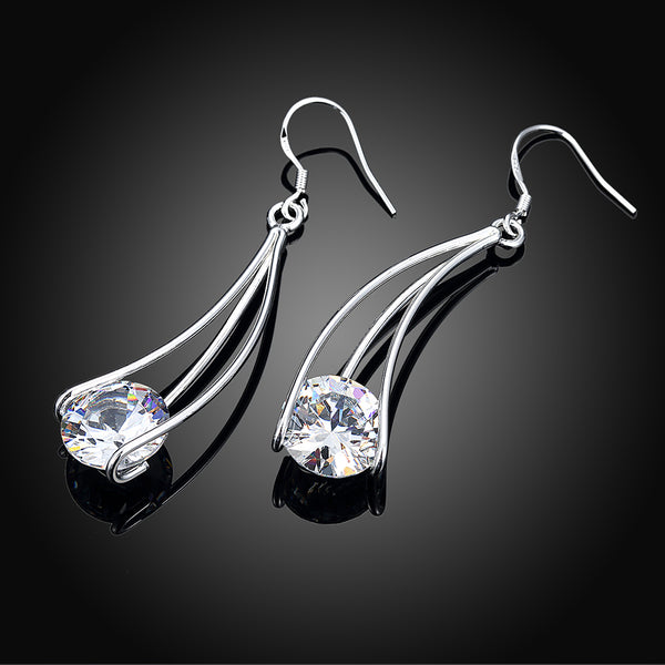 Silver Earrings LSE164