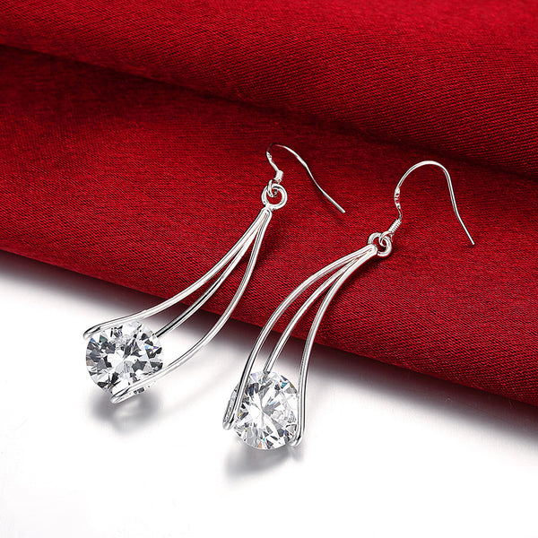 Silver Earrings LSE164