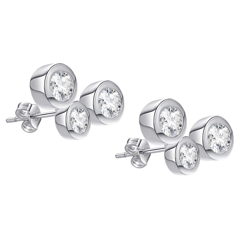Silver Earrings LSE179
