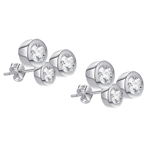 Silver Earrings LSE179