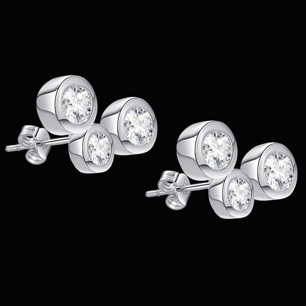 Silver Earrings LSE179