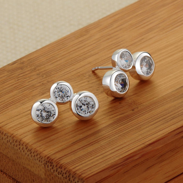 Silver Earrings LSE179