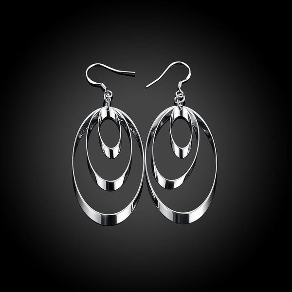 Silver Earrings LSE180