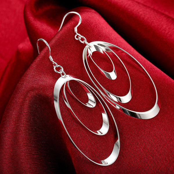 Silver Earrings LSE180