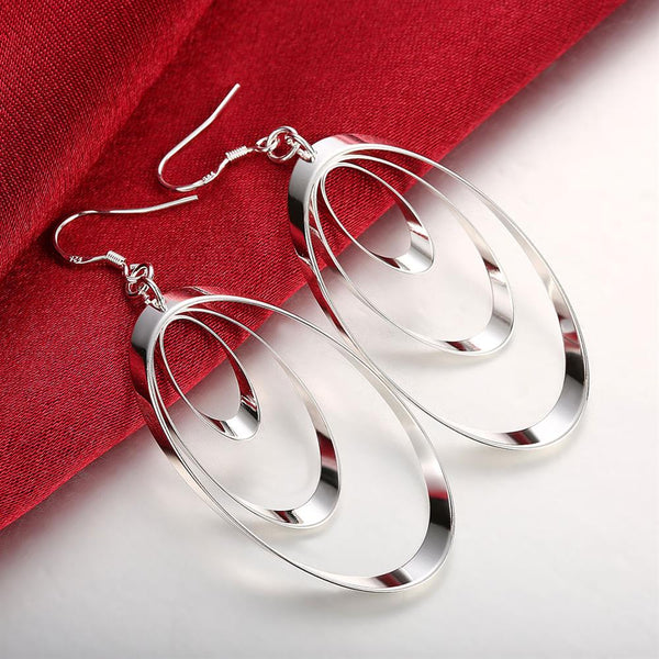 Silver Earrings LSE180