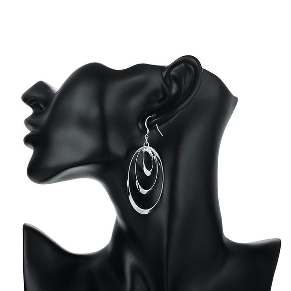 Silver Earrings LSE180