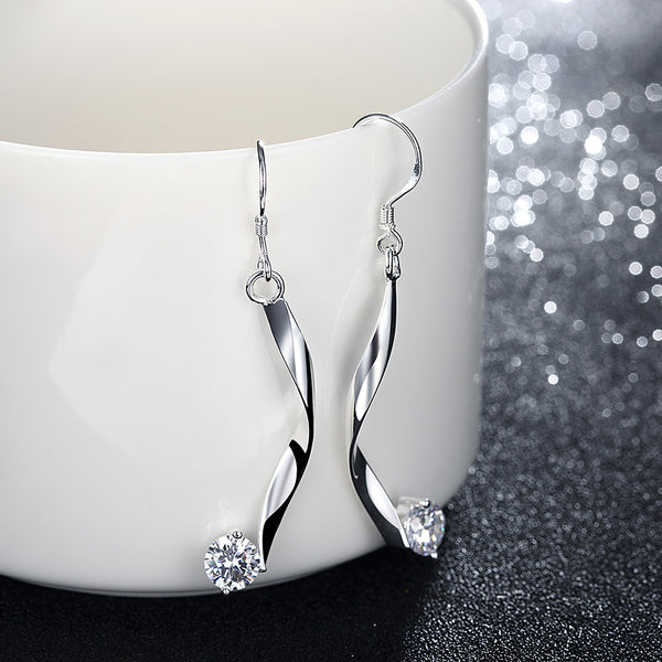 Silver Earrings LSE185