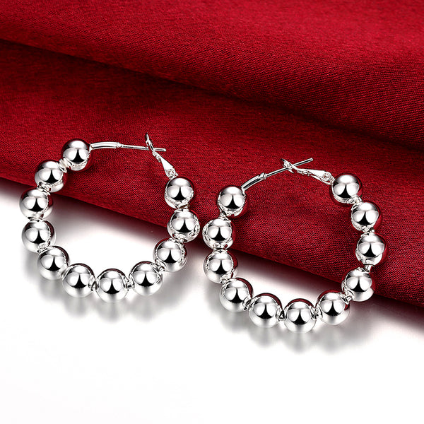 Silver Earrings LSE188