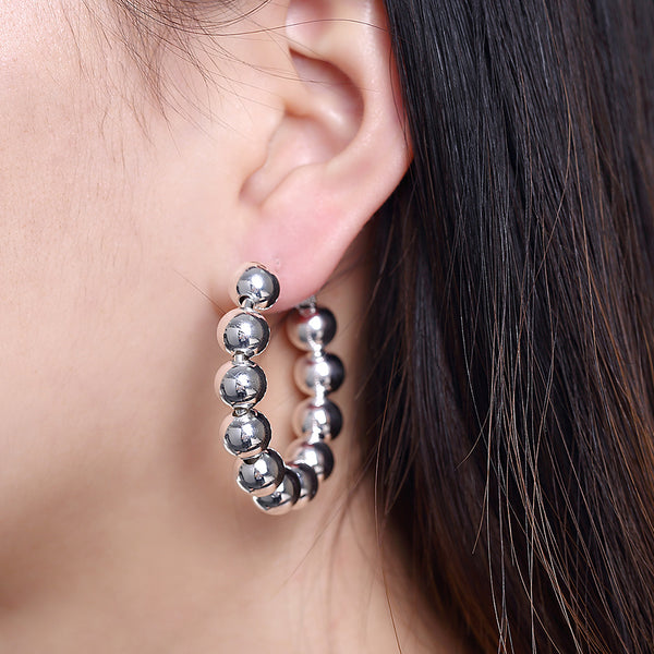 Silver Earrings LSE188
