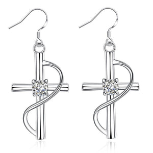 Silver Earrings LSE194