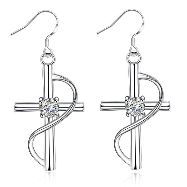 Silver Earrings LSE194