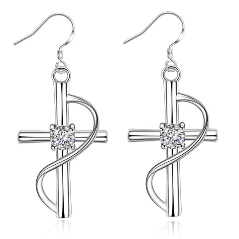 Silver Earrings LSE194