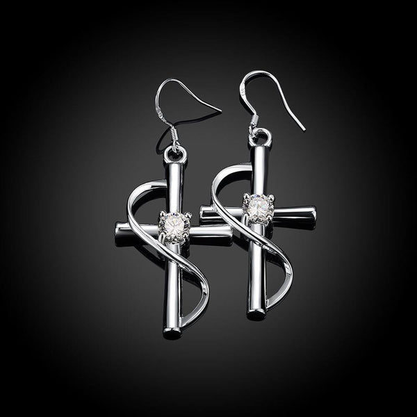 Silver Earrings LSE194