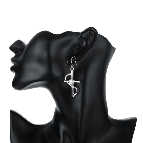 Silver Earrings LSE194