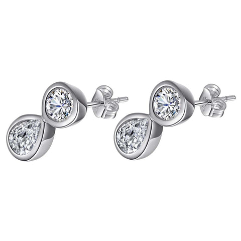 Silver Earrings LSE196