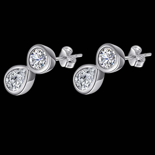 Silver Earrings LSE196