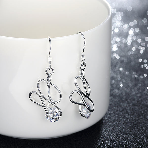 Silver Earrings LSE202