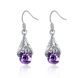 Silver Earrings LSE208