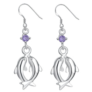 Silver Earrings LSE233
