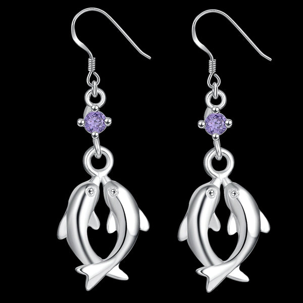 Silver Earrings LSE233