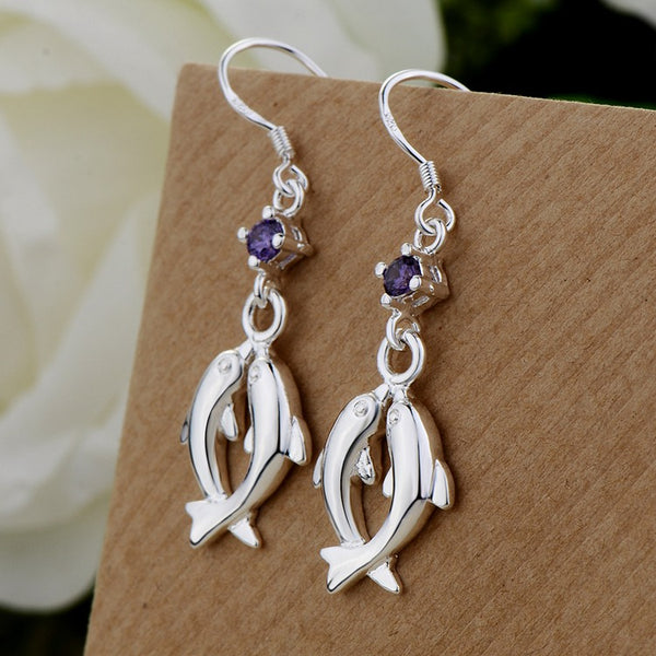 Silver Earrings LSE233