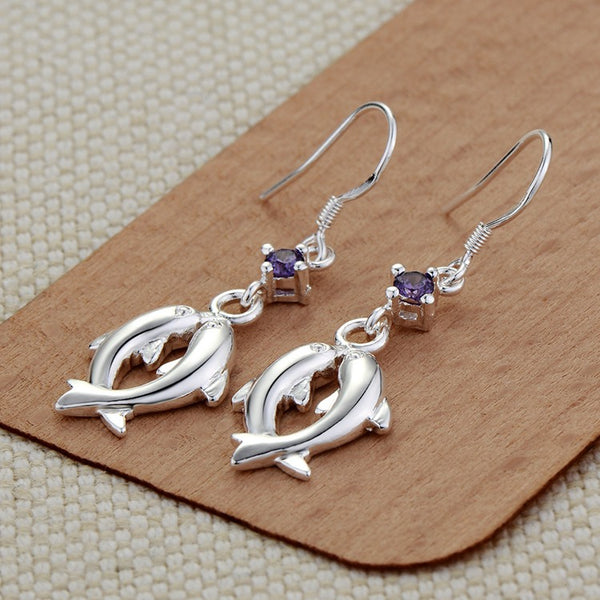 Silver Earrings LSE233