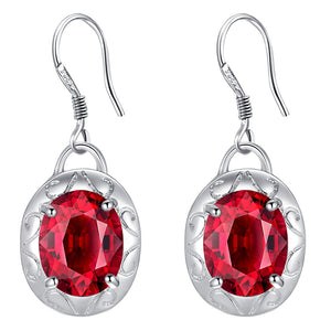 Silver Earrings LSE245