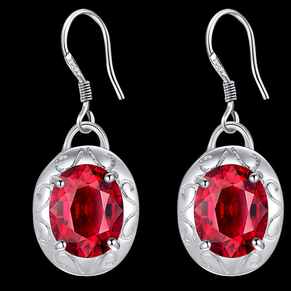 Silver Earrings LSE245