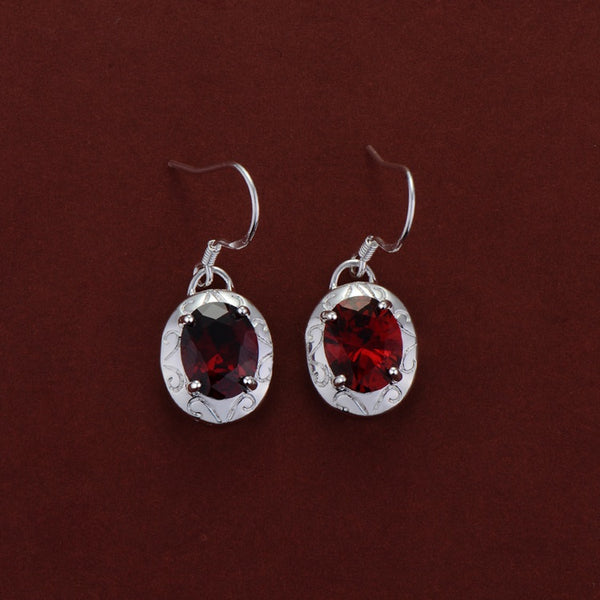 Silver Earrings LSE245