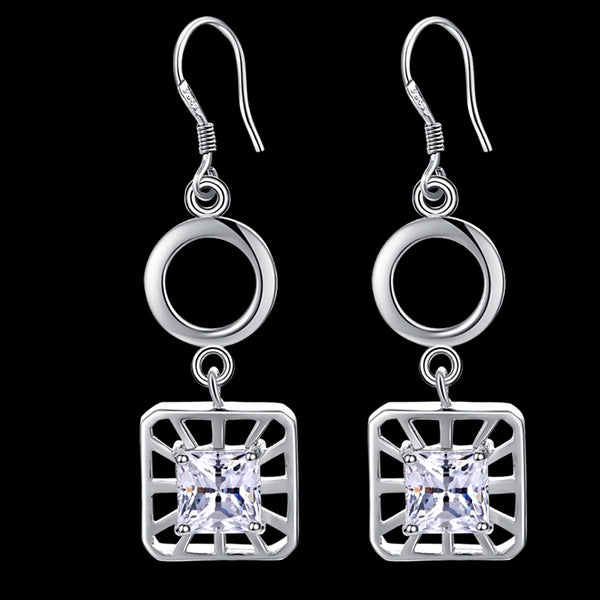 Silver Earrings LSE246