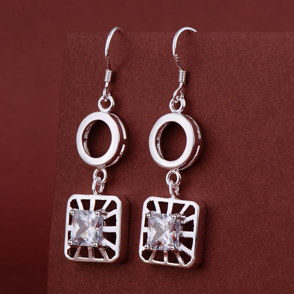 Silver Earrings LSE246