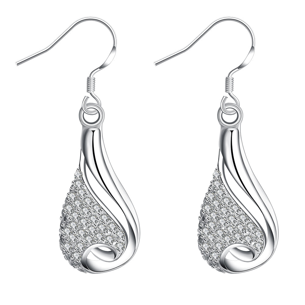Silver Earrings LSE249