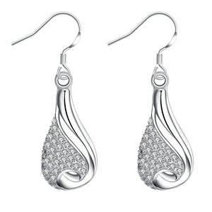 Silver Earrings LSE249