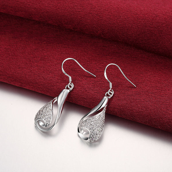Silver Earrings LSE249