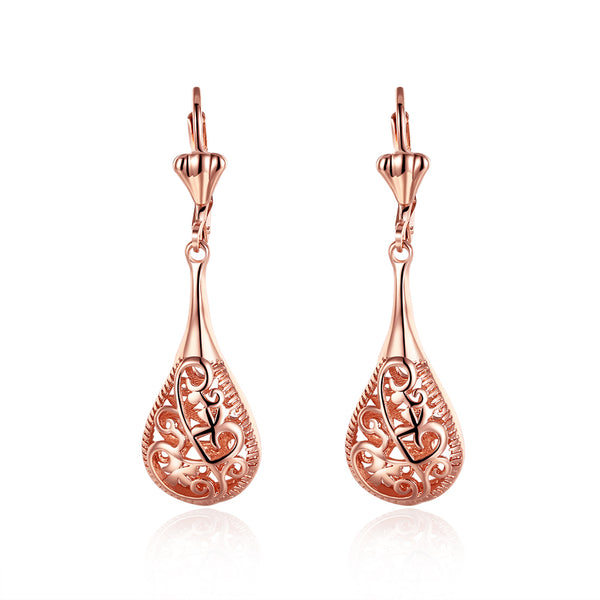 Rose Gold Earrings LSE250