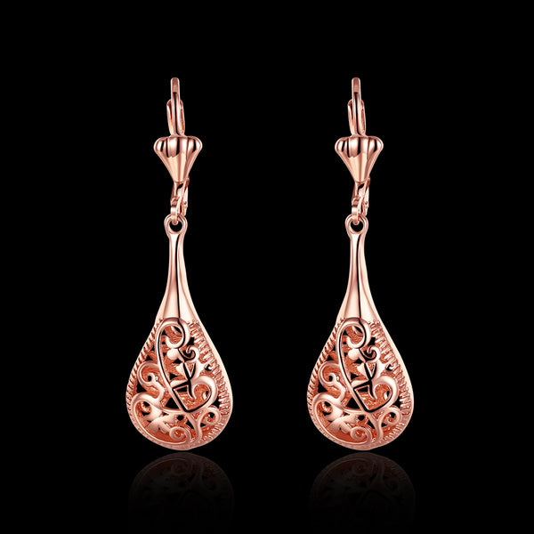 Rose Gold Earrings LSE250