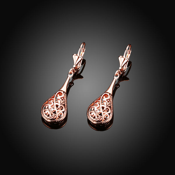 Rose Gold Earrings LSE250